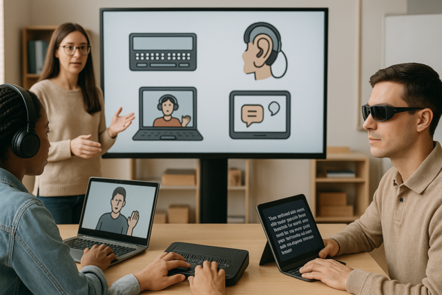 Assistive Technology for Vision and Hearing Impairments